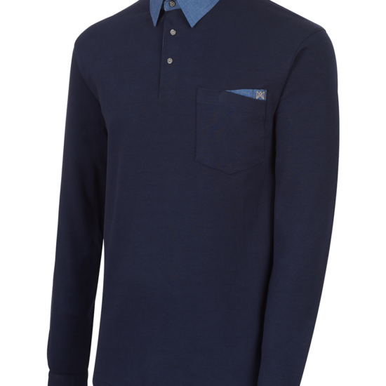 POLO CUELLO DENIM MOD. 4825