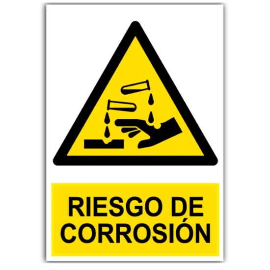 SEÑAL RIESGO DE CORROSION